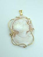 Carneool - Zilver, Verguld - Hanger - Cameo Oud-Rome, Antiek en Kunst