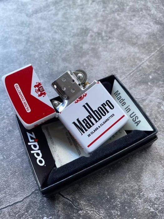 Zippo - Marlboro - Zonder Minimumprijs - Aansteker -, Verzamelen, Rookartikelen, Aanstekers en Luciferdoosjes