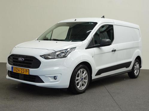 Ford Transit Connect 1.5 EcoBlue Aut. L2 Trend, Auto's, Bestelauto's, Lease, Overige kleuren, Automaat, Wit, Financial lease, Stof