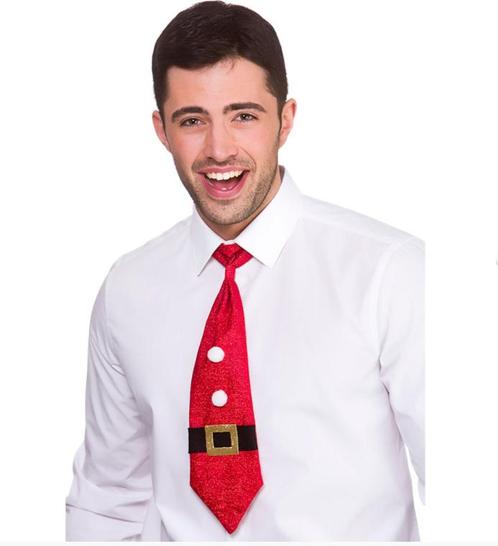 Stropdas kerstman, Hobby en Vrije tijd, Feestartikelen, Feestartikel, Nieuw, Verzenden