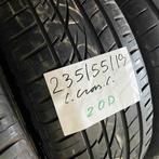 2 x Continental Cross Contact 235-55-19 Zomerbanden 6mm, 19 inch, Gebruikt, Ophalen of Verzenden, 235 mm