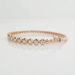Armband - 18 karaat Geel goud - 1.16ct. tw. Diamant, Sieraden, Tassen en Uiterlijk, Armbanden, Nieuw