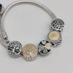 Zonder Minimumprijs - Pandora - Bedelarmband - 14 karaat, Sieraden, Tassen en Uiterlijk, Antieke sieraden