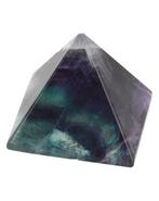 Edelsteen Piramide Fluoriet - 30 mm, Verzamelen, Mineralen en Fossielen, Verzenden