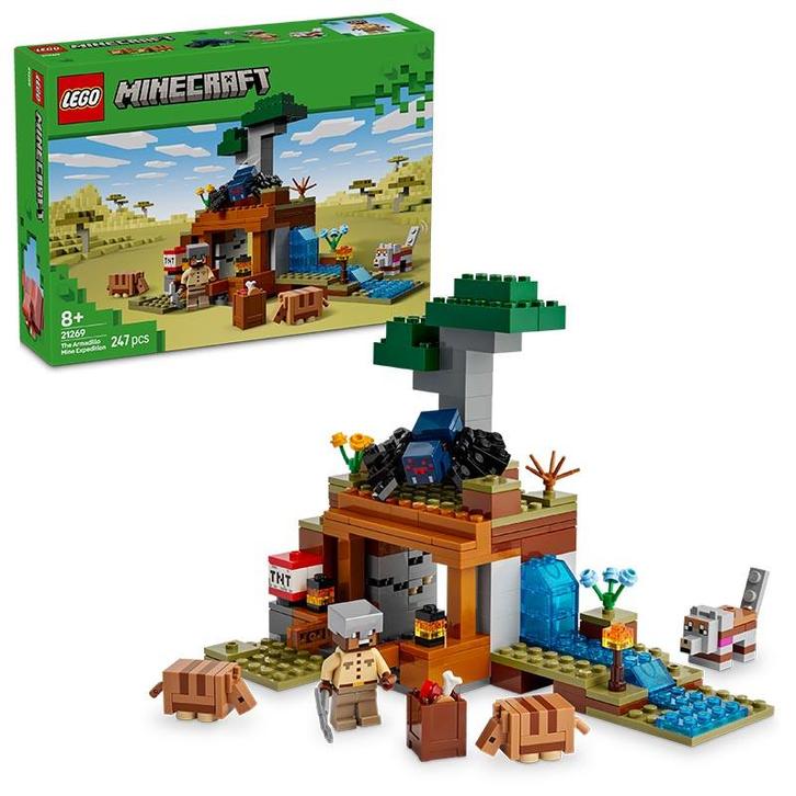LEGO Minecraft - The Armadillo Mine Expedition 21269, Kinderen en Baby's, Speelgoed | Duplo en Lego, Ophalen of Verzenden