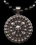 Obsidiaan - Memento Mori ketting - Spirituele, Antiek en Kunst, Antiek | Boeken en Bijbels