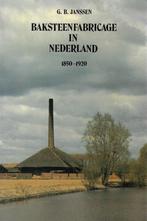 Baksteenfabricage in Nederland 9789060115442 Janssen, Boeken, Verzenden, Gelezen, Janssen