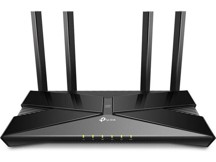 TP-Link Archer AX50 - Router - WiFi 6 - 3000 Mbps - Zwart, Computers en Software, Netwerk switches, Nieuw, Verzenden