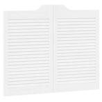 Paar Salondeuren 80x100 Wit | Retourdeal | 42% Korting, 80 tot 100 cm, Overige typen, Minder dan 200 cm, Nieuw