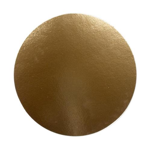 Taartkarton Goud/Wit Ø34cm per stuk, Hobby en Vrije tijd, Taarten en Cupcakes maken, Nieuw, Verzenden