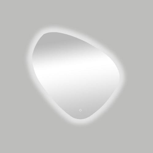 Spiegel Best Design Ballon Asymmetrisch 100x100cm Met LED, Huis en Inrichting, Woonaccessoires | Spiegels, Nieuw, Rond, 100 tot 150 cm