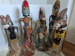 5 wayang golèk poppen - Java - Indonesië (Zonder, Antiek en Kunst