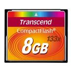 CF kaart | Transcend | 8 GB (133X), Audio, Tv en Foto, Fotografie | Geheugenkaarten, Verzenden, Nieuw, Transcend