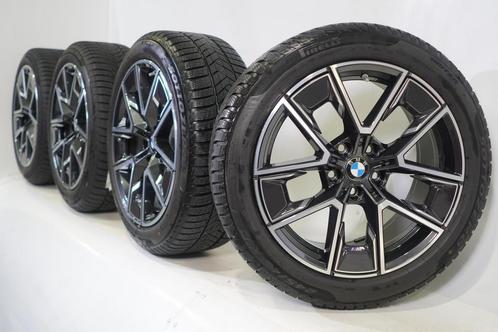 BMW 4 serie i4 G26 858M 18 inch velgen Pirelli Winterbanden, Auto-onderdelen, Banden en Velgen, Velg(en), Gebruikt, 18 inch, Winterbanden