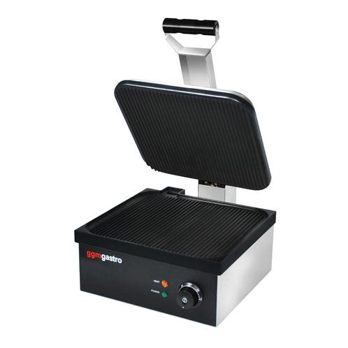 GGM Gastro | Contactgrill - 2,2 kW - boven & onderkant |, Witgoed en Apparatuur, Contactgrills, Verzenden
