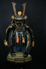 Yoroi volledig samoerai-harnas - Koper, Zijde, ijzer - Japan, Antiek en Kunst