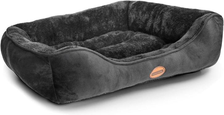 Hondenmand - Hondenkussen - Hondenbed - Zwart - 87x77 cm - N, Dieren en Toebehoren, Hondenmanden, Zo goed als nieuw, Verzenden