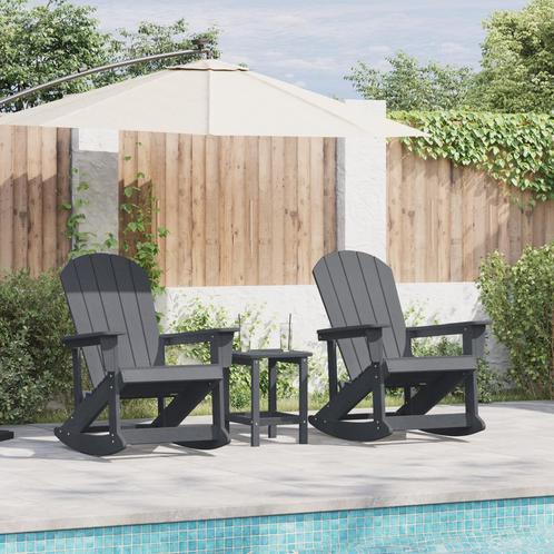 vidaXL Tuin Lounge Set 3 pcs Lichtgrijs Standaard 38 x 38 x, Tuin en Terras, Tuinsets en Loungesets, Loungeset, Nieuw, Verzenden