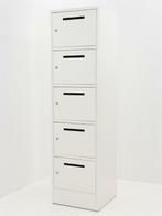 Postvakkenlocker 5-deurs 186x50x50cm (hxbxd) - ombouw metaal, Werkplek, Ophalen of Verzenden, Gebruikt, Overige typen