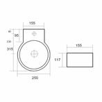Fontein Sun Rond 16X30X11,5Cm, Ophalen of Verzenden, Nieuw
