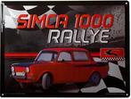 Simca 1000 rallye reclamebord, Ophalen of Verzenden, Nieuw