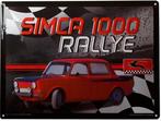 Simca 1000 rallye reclamebord, Verzamelen, Merken en Reclamevoorwerpen, Ophalen of Verzenden, Nieuw