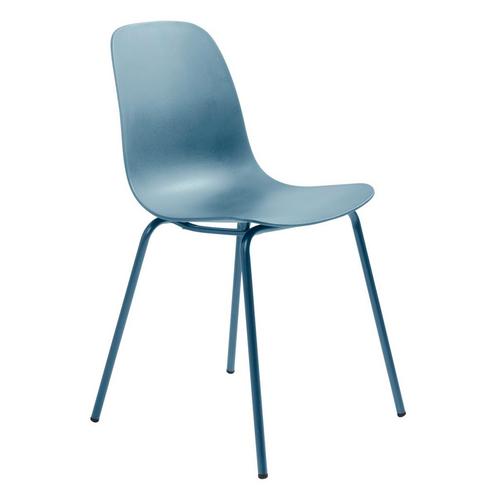 *WOONWINKEL* Kunststof Kuipstoel Blauw, Huis en Inrichting, Stoelen, Blauw, Nieuw, Kunststof, Verzenden