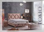 Opberg Boxspring Tokio - diverse maten, Verzenden, Nieuw, Tweepersoons