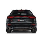 Akrapovic uitlaat Audi RSQ8, Verzenden