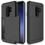 Galaxy S9 Plus Slide Armor Hoesje Met Pashouder, Ophalen of Verzenden, Nieuw