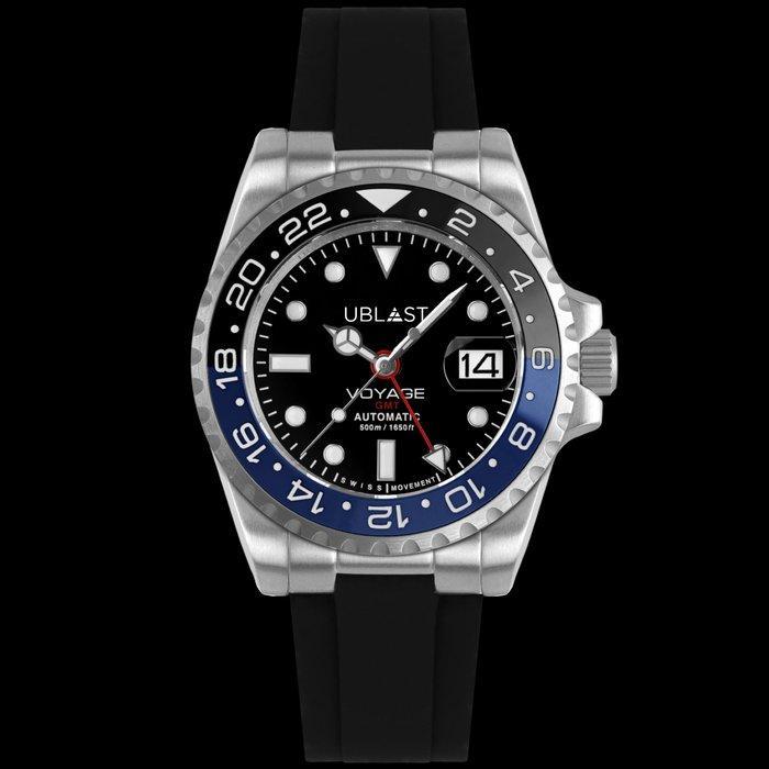 Ublast - Voyage Pro Diver GMT - Automatic Swiss -, Sieraden, Tassen en Uiterlijk, Horloges | Heren