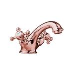 Wastafelmengkraan Sapho Antea 2-knop Uitloop 6.5 cm Rose, Ophalen of Verzenden, Nieuw, Kraan