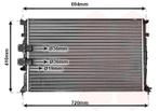 RADIATOR VOOR PEUGEOT 406 COUPE 8_ 1996-2005 133060, Ophalen of Verzenden, Nieuw