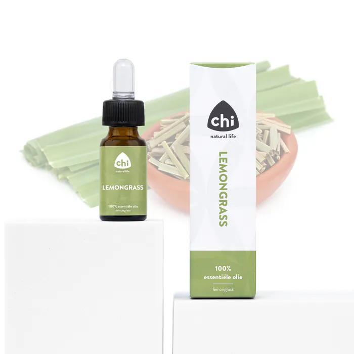 Lemongrass etherische olie, Cultivar - 10 ml - Chi Natural, Sport en Fitness, Gezondheidsproducten en Wellness, Ophalen of Verzenden