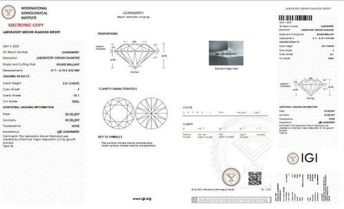 Zonder Minimumprijs - Ring - 14 karaat Witgoud - 2.01ct. tw., Sieraden, Tassen en Uiterlijk, Ringen
