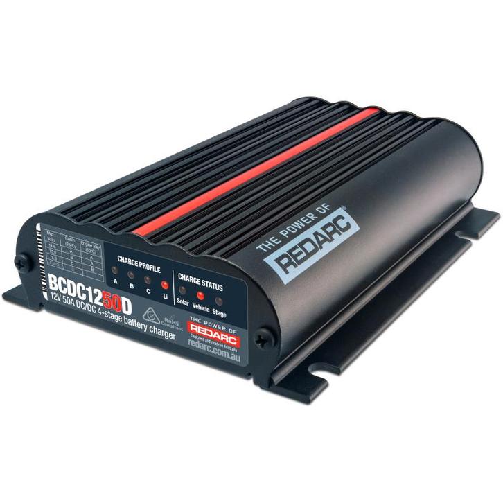 REDARC DC/DC 4-Stage In-Vehicle Battery Charger - 12V 50A -, Auto diversen, Tuning en Styling, Ophalen of Verzenden