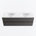 MONDIAZ VICA 140cm badmeubel onderkast Dark Grey 4 lades., Ophalen of Verzenden, Nieuw, Bad