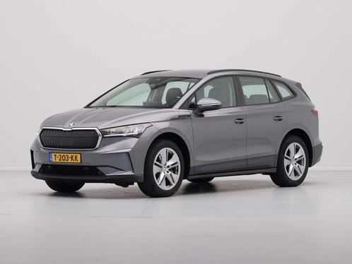 Zakelijke Lease |  Škoda Enyaq 60 Selection, Auto's, Skoda, Dealer onderhouden, Lease, Zwart, Automaat, SUV of Terreinwagen, Financial lease
