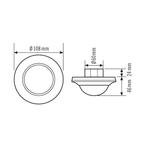 ESYLUX Compact bewegingsmelder-bussysteem - EP10427435, Verzenden, Nieuw, Overige typen