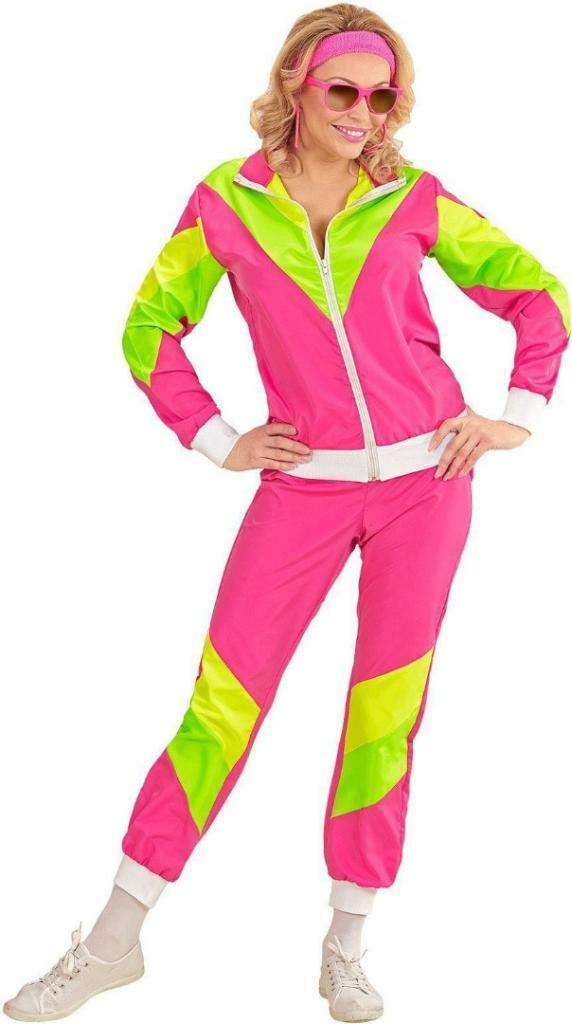 Trainingspak jaren 80 en 90 Foute Party, Kleding | Dames, Carnavalskleding en Feestkleding, Kleding, Nieuw, Overige thema's, Verzenden