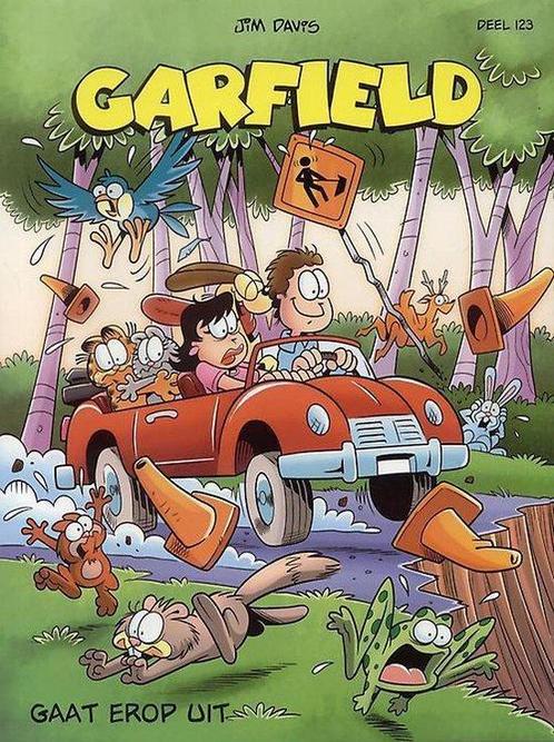 Garfield album 123. gaat erop uit 9789492334275 Jim Davis, Boeken, Stripboeken, Gelezen, Verzenden
