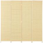 TRUUSK Paravent 4-delig 180 X 180 Cm Kamerscherm Scheidingsw, Huis en Inrichting, Woonaccessoires | Kamerschermen, Verzenden, Nieuw