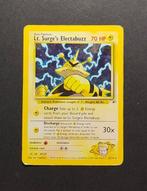 WOTC Pokémon - 9 Card - Gym Heroes - Lt. Surges Electabuzz, Hobby en Vrije tijd, Verzamelkaartspellen | Pokémon, Nieuw