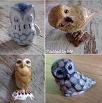 Uilen beeldjes en uilencadeaus voor liefhebber verzamelaar, Verzamelen, Ophalen of Verzenden, Gebruikt