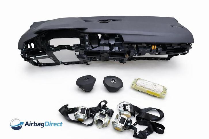 Golf 8.5 LCI Airbagset Dashboard GOEDKOOPSTE NL, Auto-onderdelen, Dashboard en Schakelaars, Nieuw, 12 maanden garantie, Volkswagen