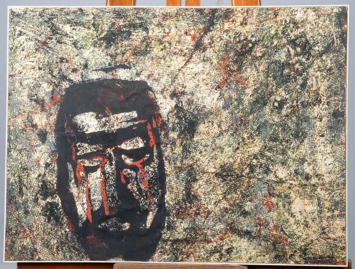 Rudolph Stegen (1929 - 2021) Zesluik staties Christus, Antiek en Kunst, Kunst | Schilderijen | Modern