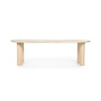 Eettafel Josh 250x110 cm - naturel, Ophalen of Verzenden, Nieuw