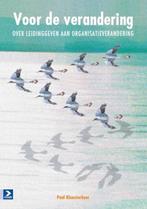 Voor de verandering 9789052617855 P. Kloosterboer, Verzenden, Zo goed als nieuw, P. Kloosterboer