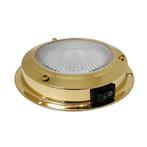 LED plafonnièrre voor boot kajuit, Messing met schakelaar, Watersport en Boten, Ophalen of Verzenden, Nieuw