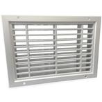 Brandwerend deurrooster 400 x 200mm (binnendeur toepassing), Verzenden, Nieuw